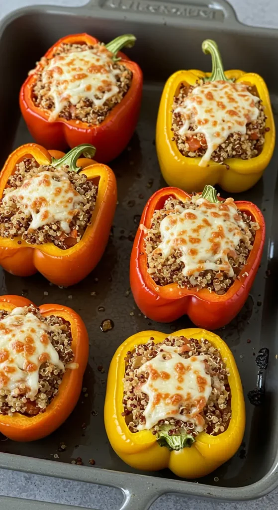 Quinoa Stuffed Bell Peppers