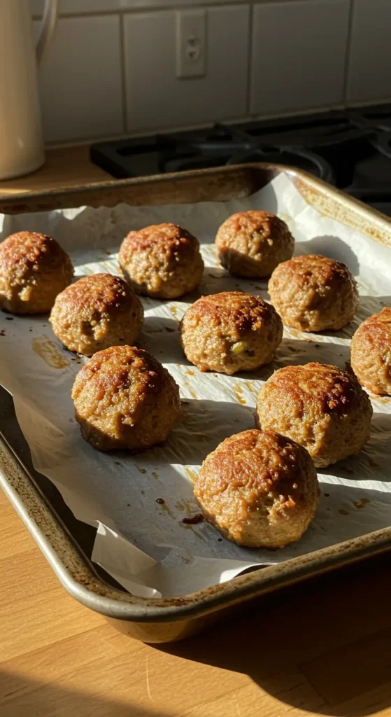 Veggie-Packed Turkey Meatballs
