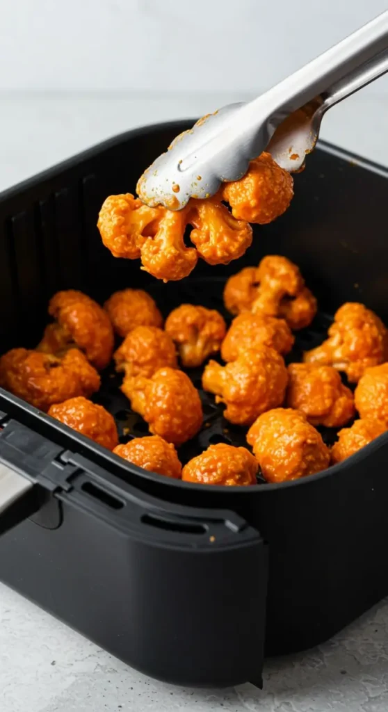 Air Fryer Buffalo Cauliflower