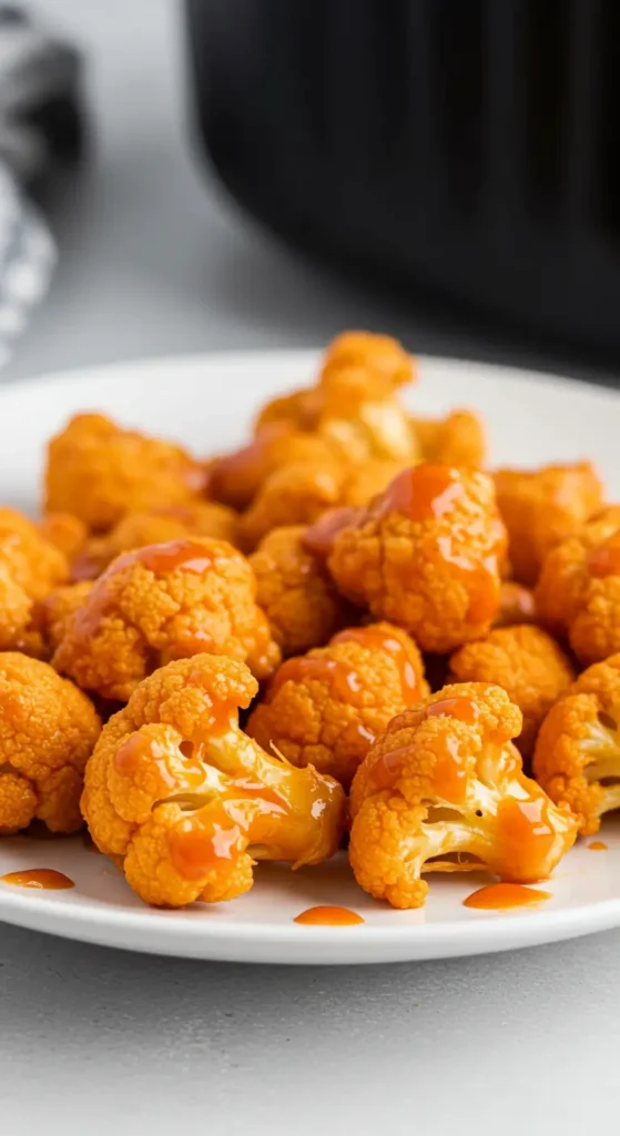 Air Fryer Buffalo Cauliflower