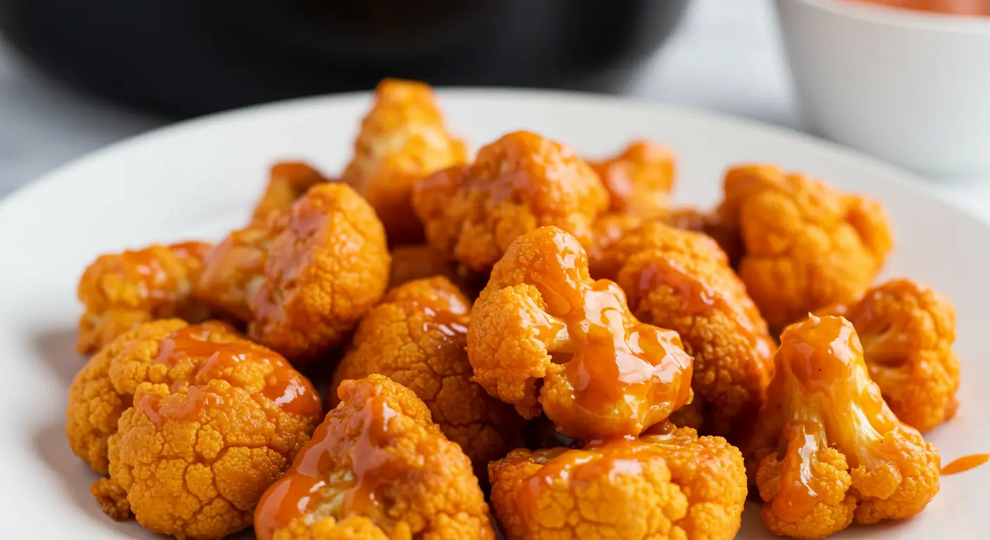 Air Fryer Buffalo Cauliflower