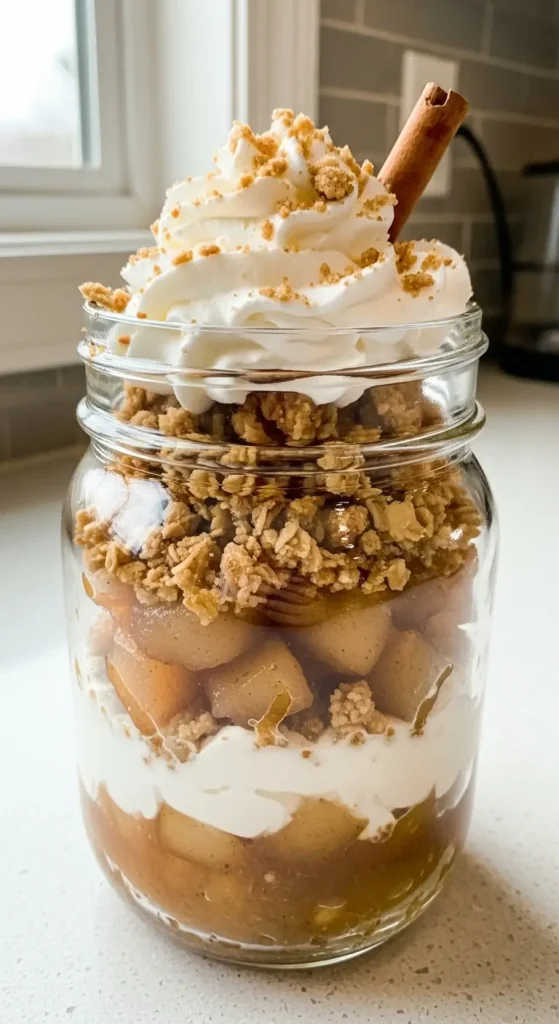 Apple Cinnamon Crumble Parfait