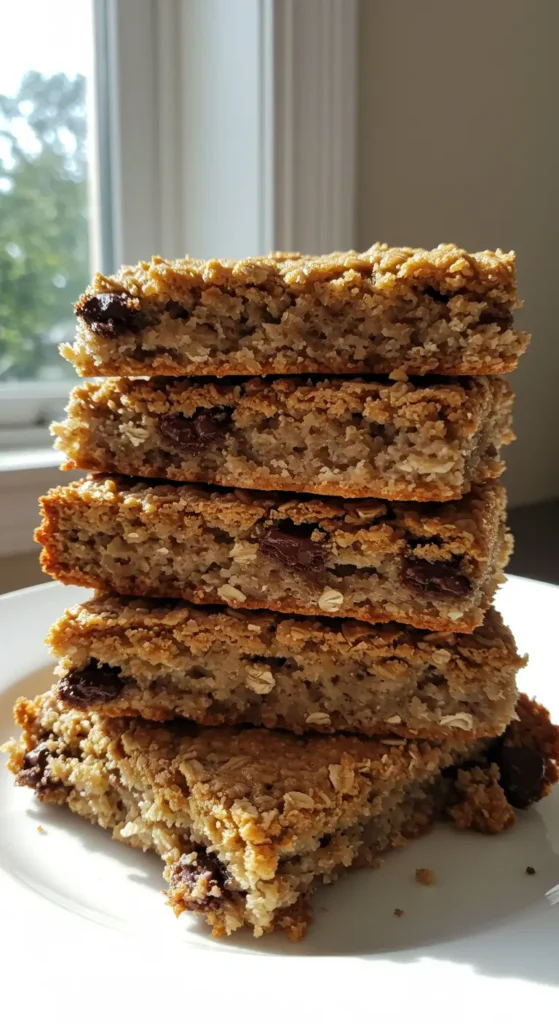 Banana Oatmeal Bars