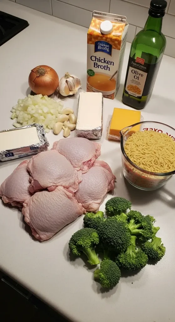 Chicken Broccoli Orzo
