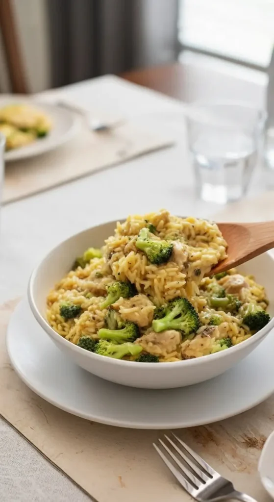 Chicken Broccoli Orzo