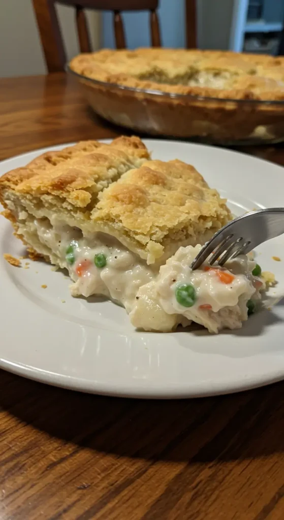 Chicken Pot Pie with Red Lobster