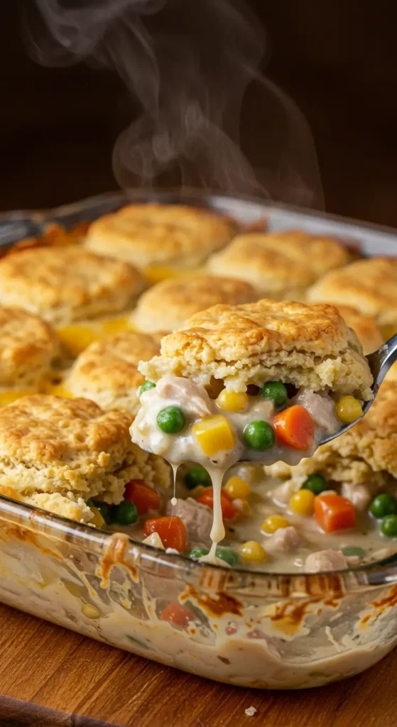 Chicken Pot Pie with Red Lobster