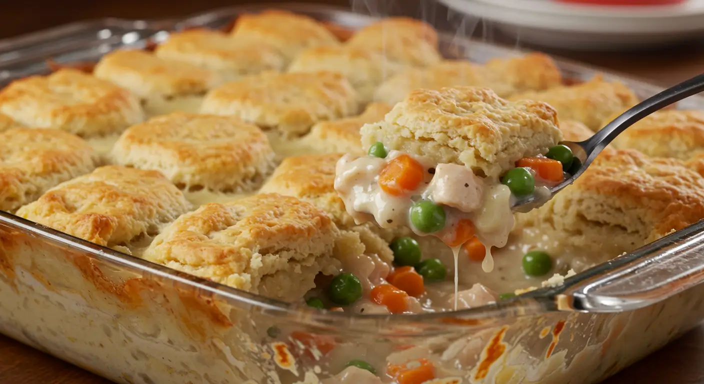 Chicken Pot Pie with Red Lobster