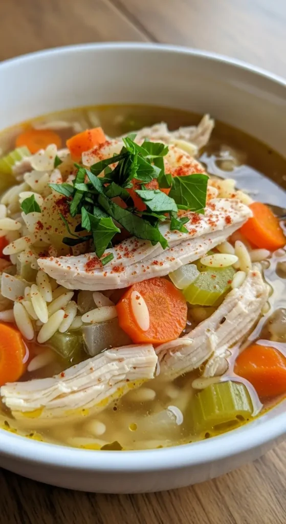 Chicken and Orzo Soup