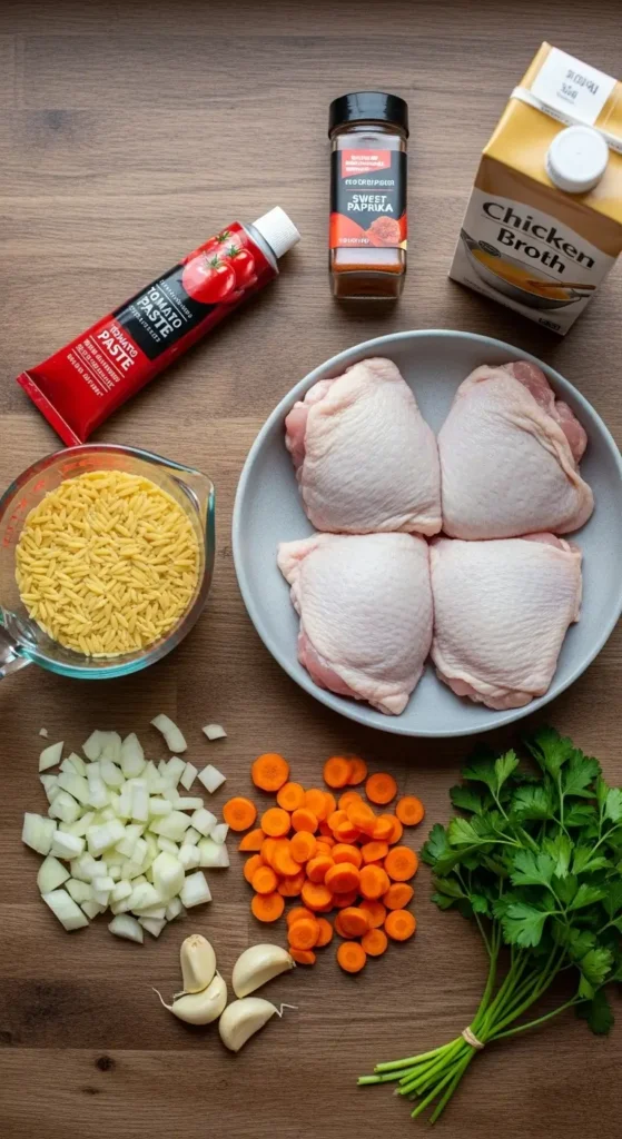Chicken and Orzo Soup