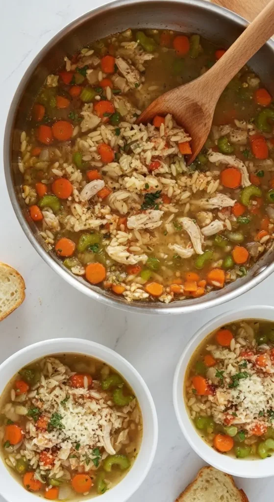 Chicken and Orzo Soup