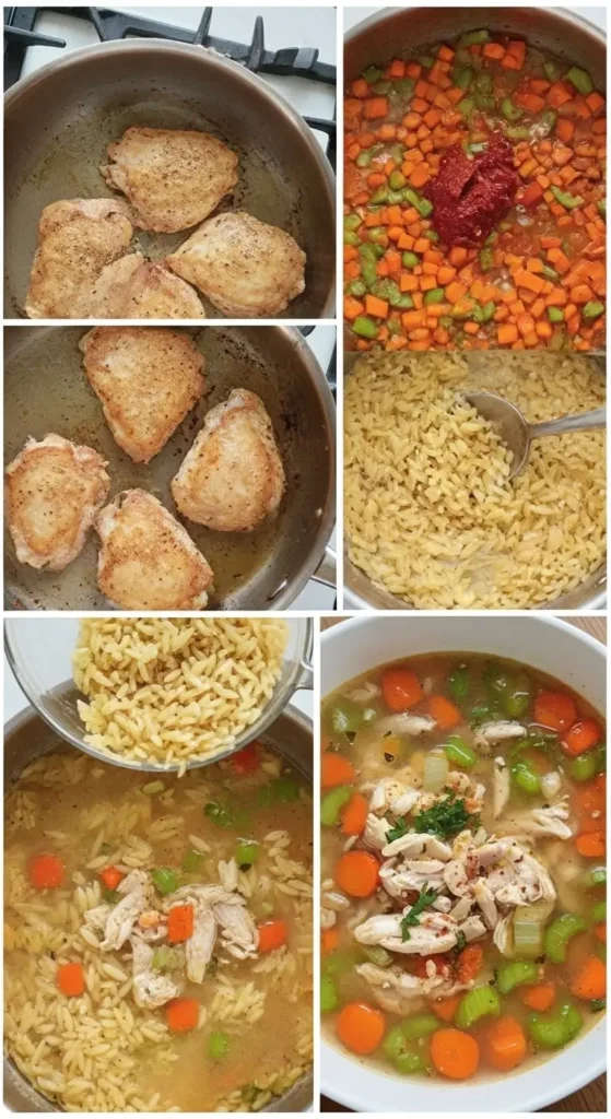 Chicken and Orzo Soup