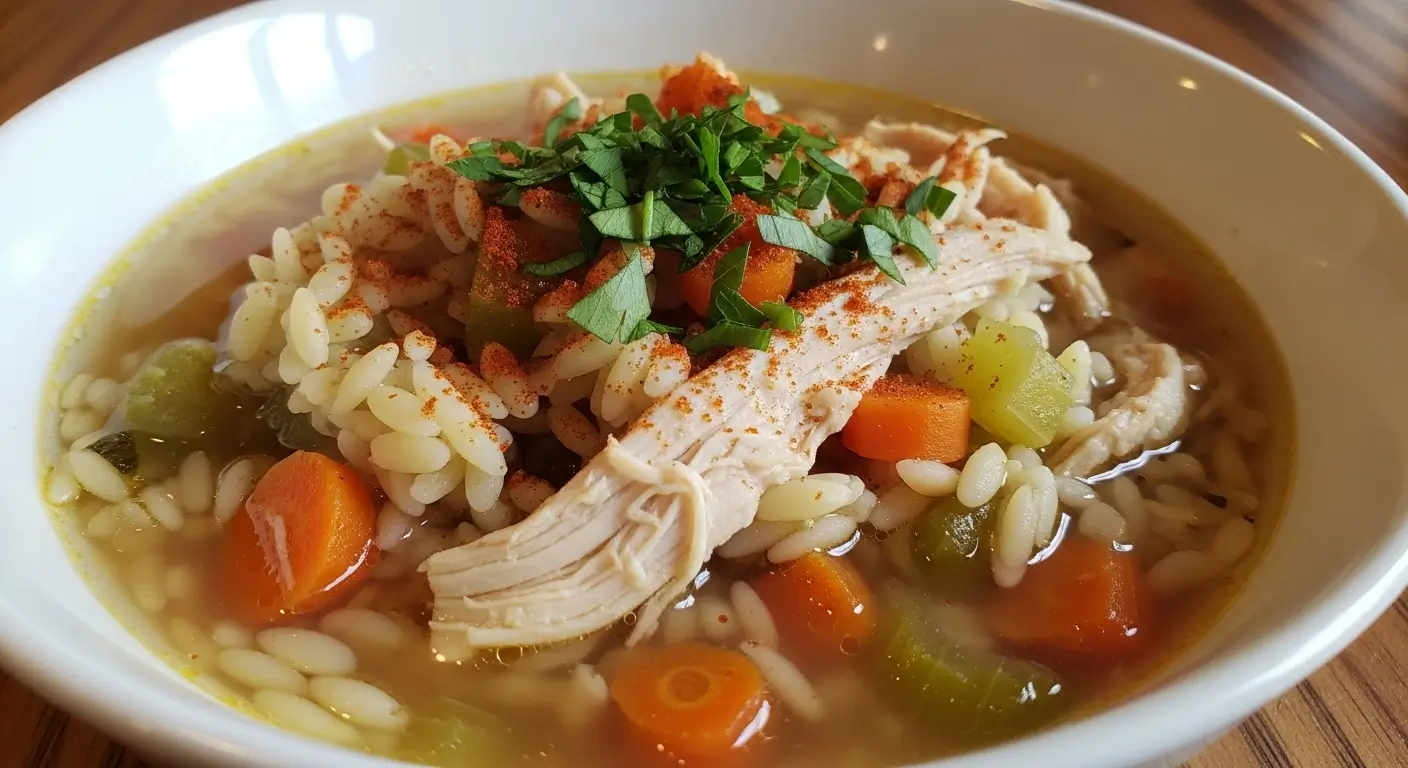 Chicken and Orzo Soup