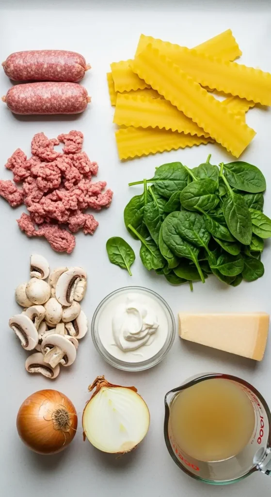 Creamy Alfredo Lasagna Soup