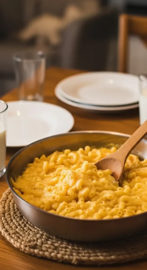 Creamy Cheesy Skillet Macaroni