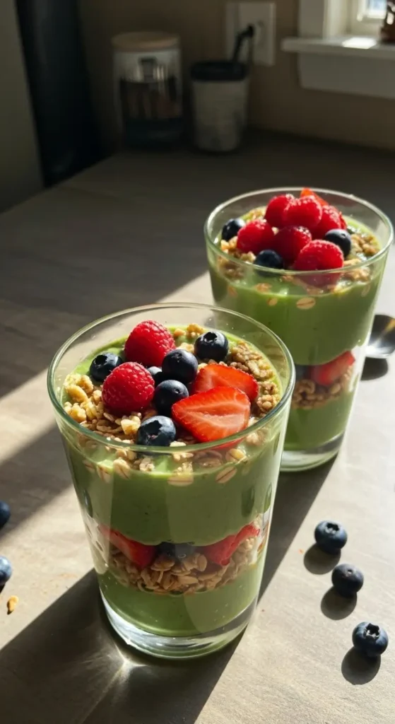 Green Smoothie Parfait
