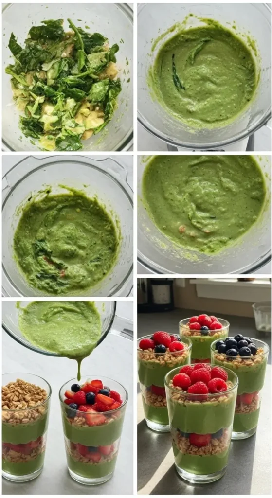 Green Smoothie Parfait