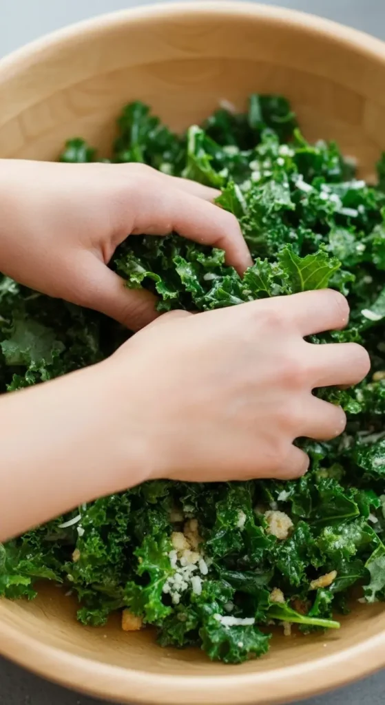 Lemon Parmesan Kale Salad