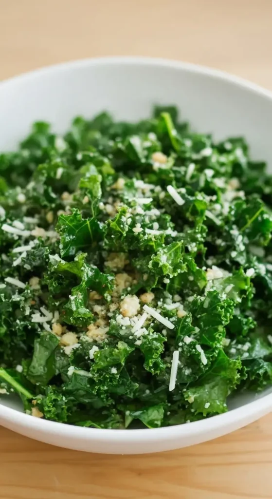 Lemon Parmesan Kale Salad
