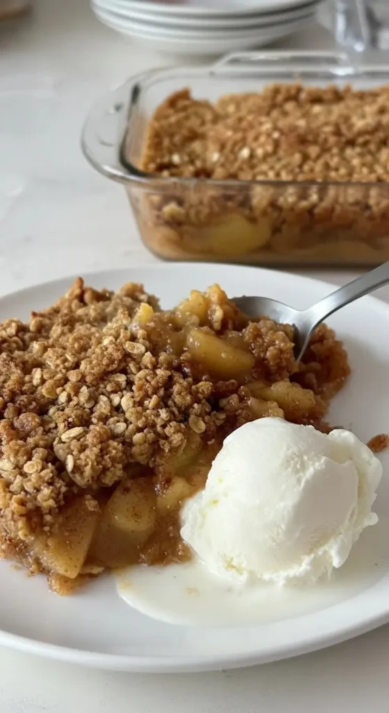 Old-Fashioned Apple Crisp