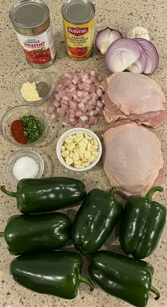 Poblano Chicken Tortilla Soup