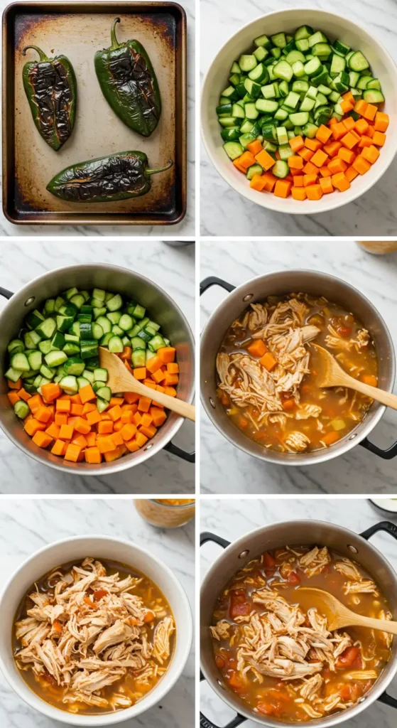 Poblano Chicken Tortilla Soup