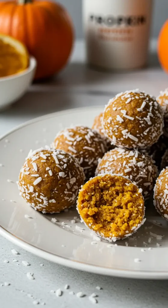 Pumpkin Protein Balls