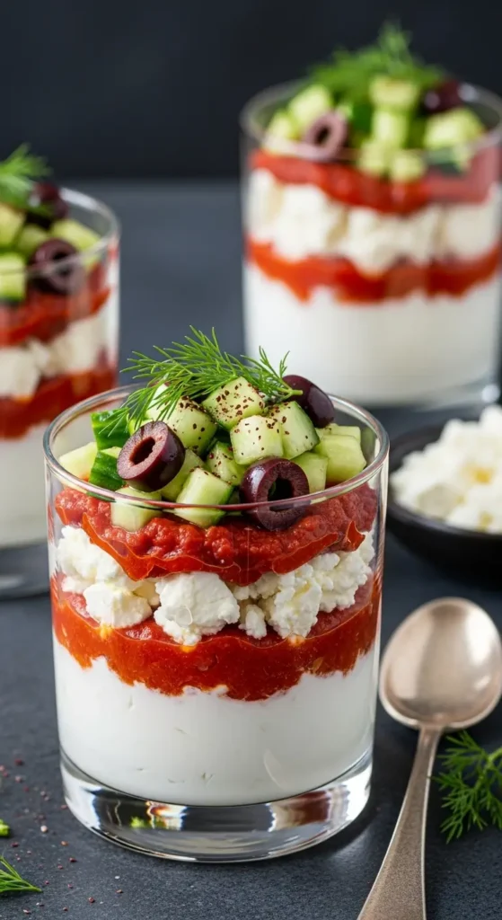 Savory Greek Yogurt Parfait