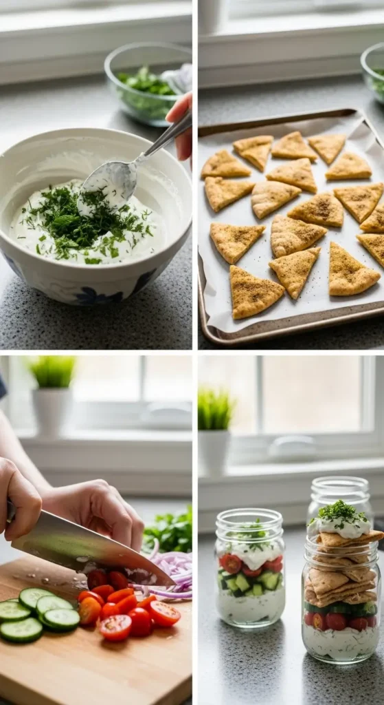 Savory Greek Yogurt Parfait