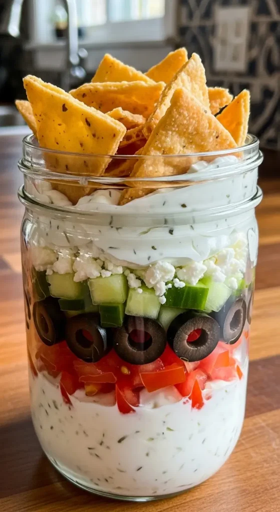 Savory Greek Yogurt Parfait