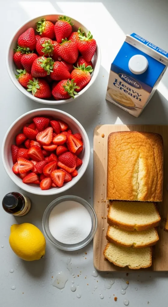 Strawberry Shortcake Parfait