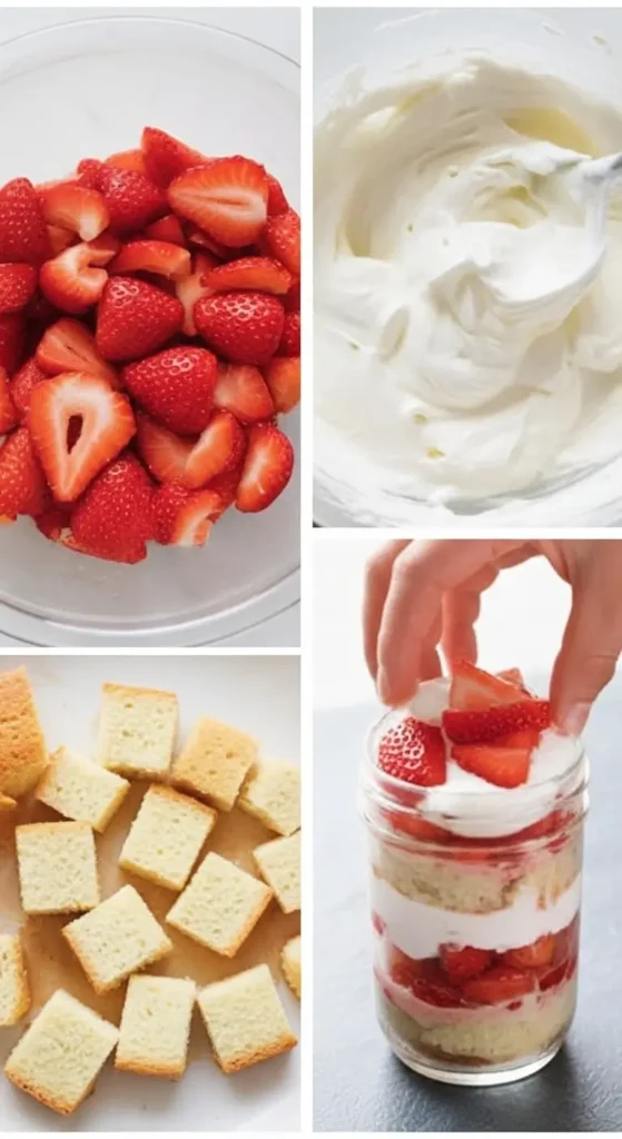 Strawberry Shortcake Parfait
