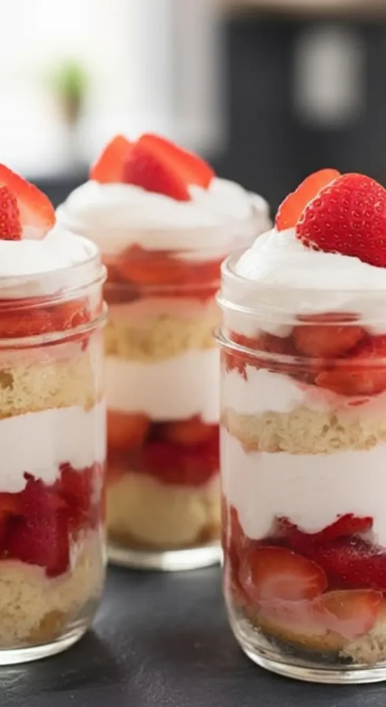 Strawberry Shortcake Parfait