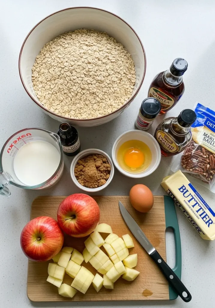 Apple Cinnamon Baked Oatmeal