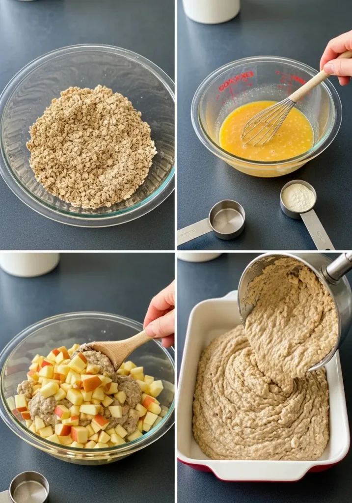 Apple Cinnamon Baked Oatmeal