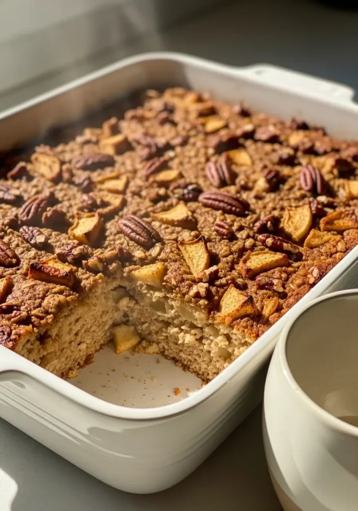 Apple Cinnamon Baked Oatmeal