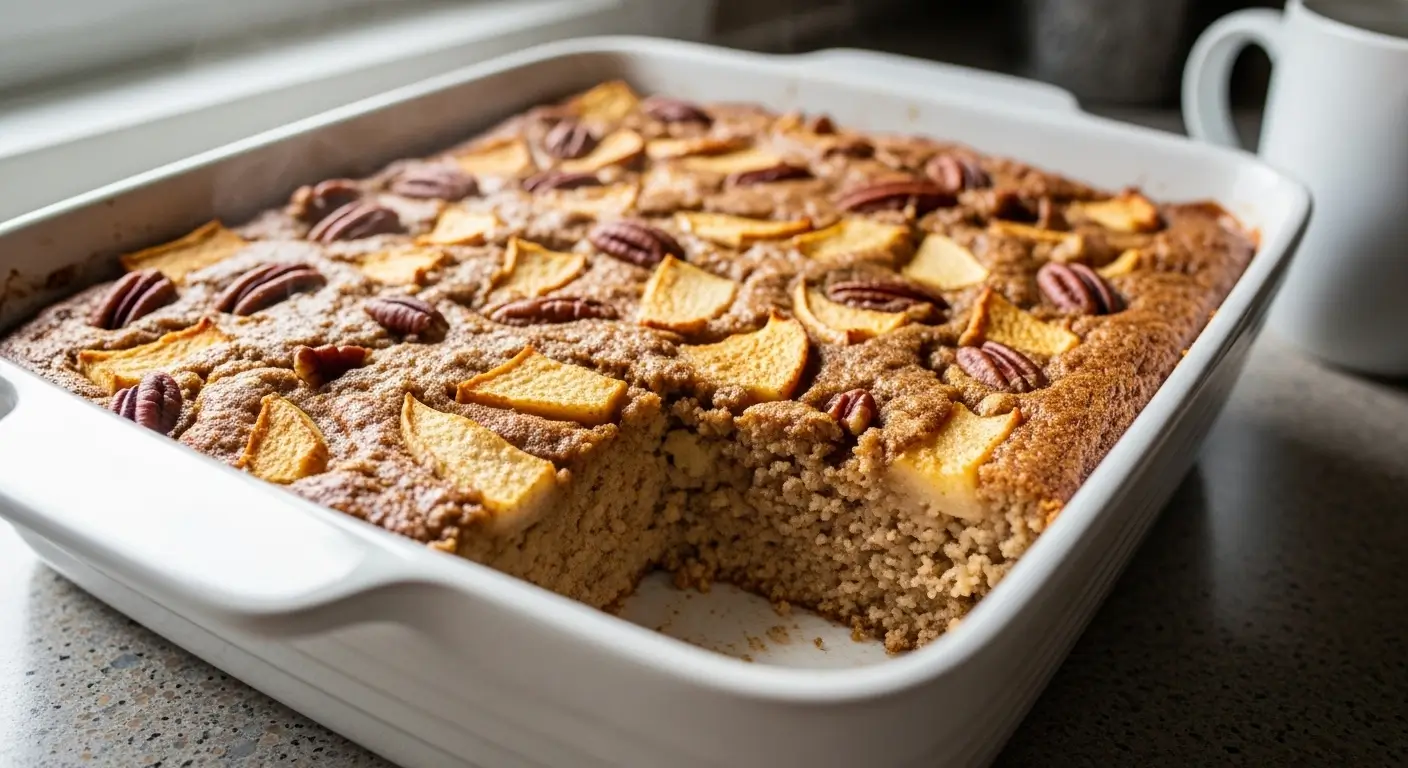 Apple Cinnamon Baked Oatmeal