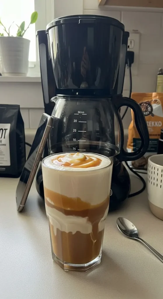 Caramel Iced Coffee Protein Shake