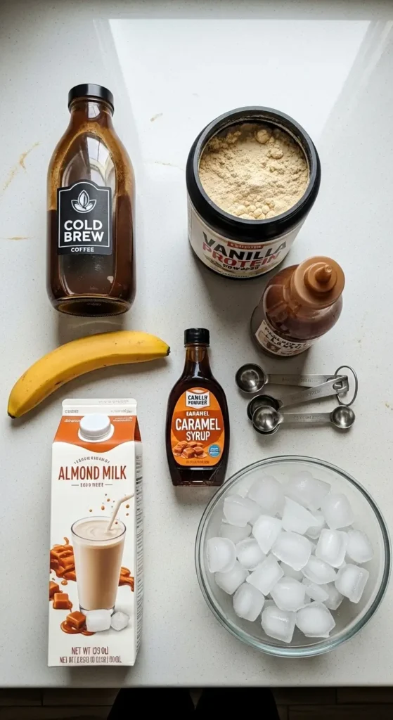 Caramel Iced Coffee Protein Shake