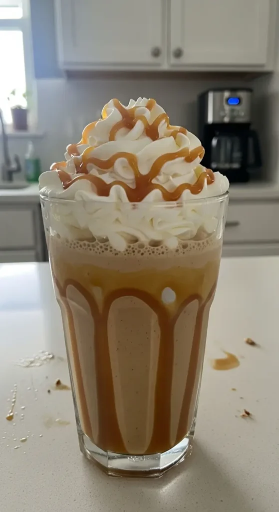 Caramel Iced Coffee Protein Shake