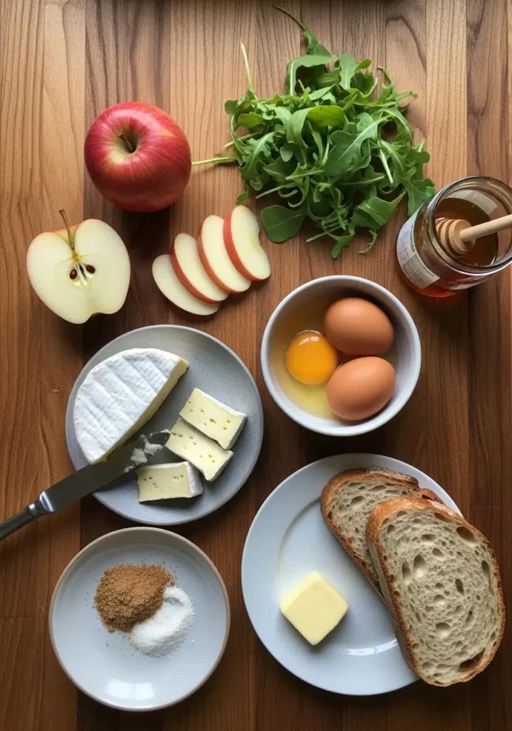 Caramelized Apple & Brie Breakfast Sandwich