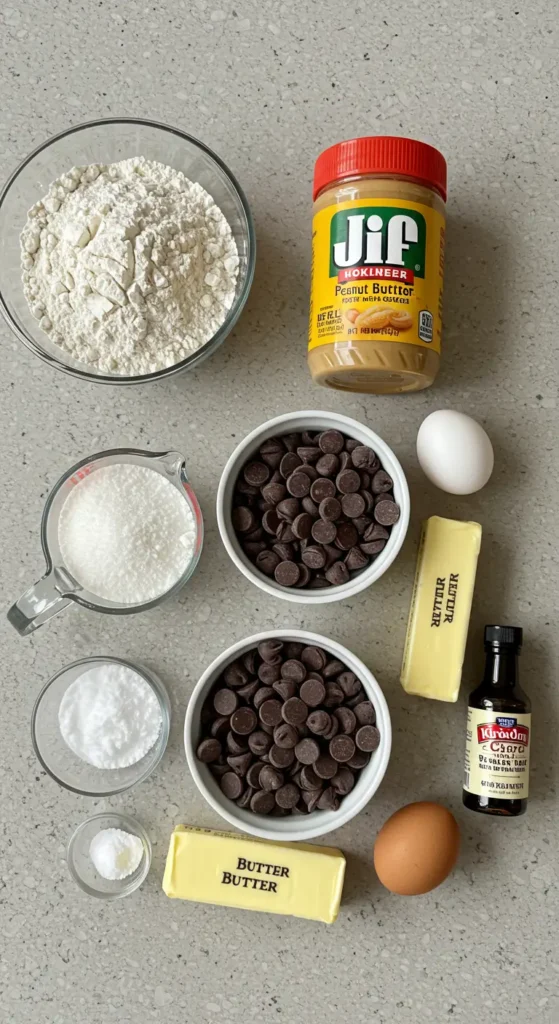 Chocolate Peanut Butter Swirl Cookies