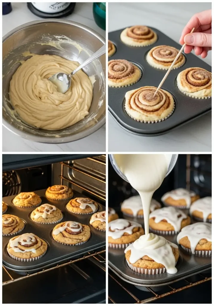 Cinnamon Roll Muffins