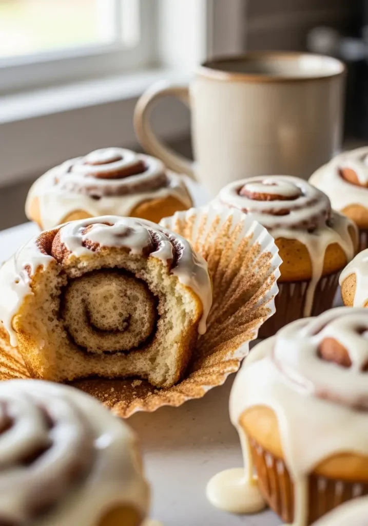 Cinnamon Roll Muffins