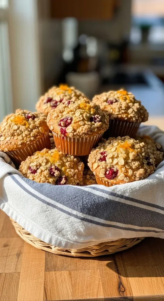 Cranberry Orange Muffins