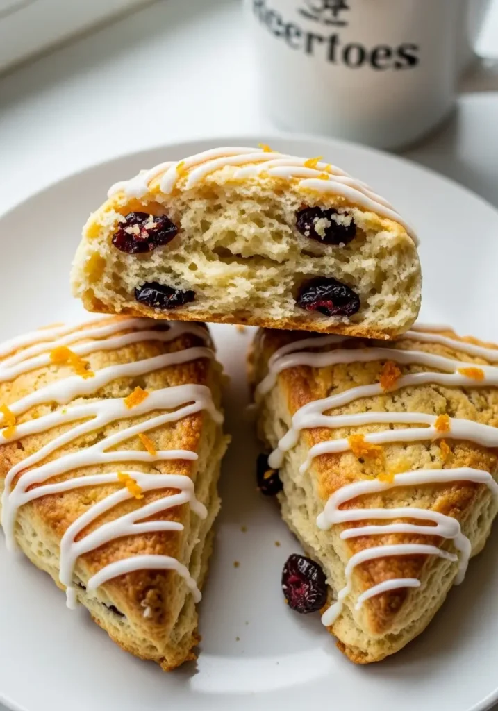 Cranberry Orange Scones