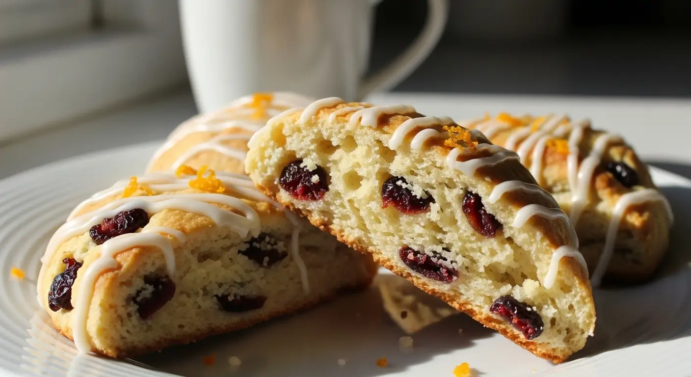 Cranberry Orange Scones