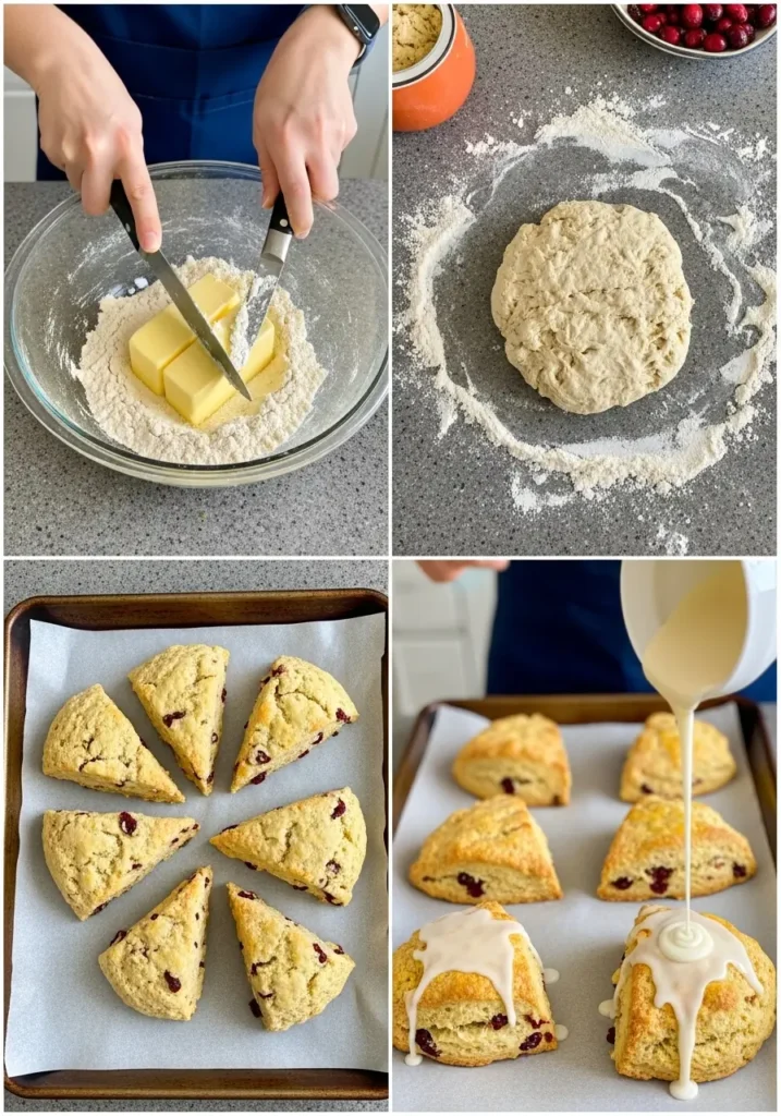 Cranberry Orange Scones