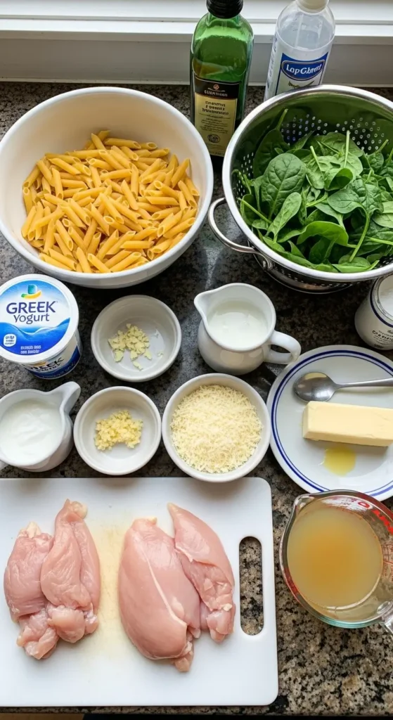 Creamy Garlic Parmesan Chicken Pasta