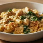 Creamy Garlic Parmesan Chicken Pasta
